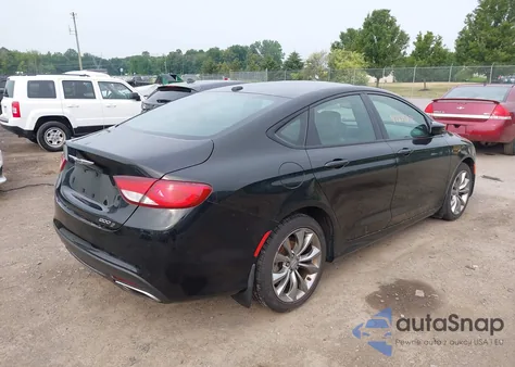 2015 Chrysler 200 S из США, поврежденный, VIN 1C3CCCBB7FN569383